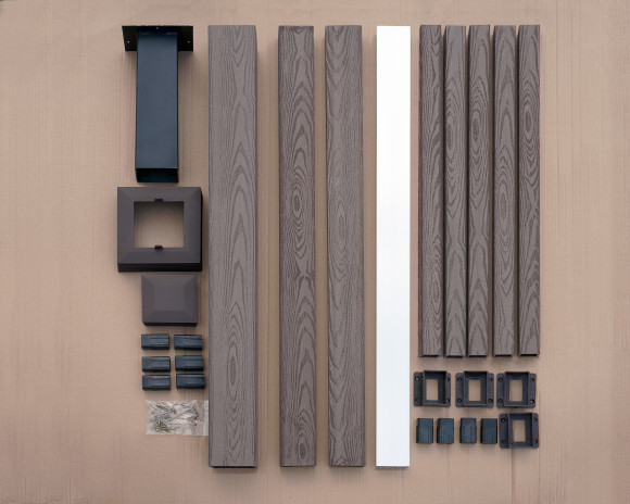 Ограждения Holzhof WoodStyle комплект в коробке комплектация Ограждения Holzhof WoodStyle комплект в коробке комплектация