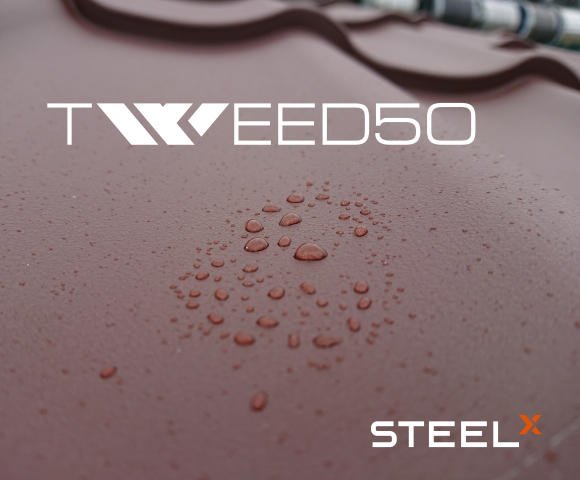 Металлочерепица SteelX МК 350 TWEED50