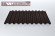 Профнастил C21 SteelX TWEED50 8017