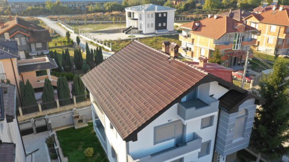 Керамическая черепица Mladost Континентал ЛЮКС коричневый Керамическая черепица Mladost Континентал ЛЮКС коричневый