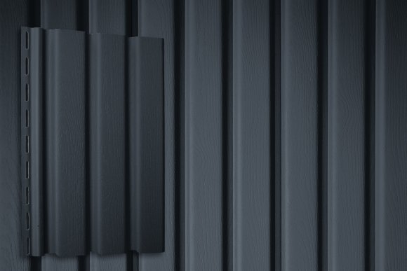 Сайдинг Grand Line Рейка Premium Acryl графит