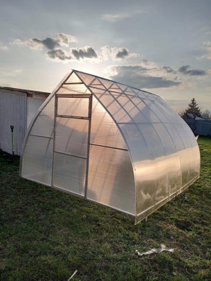 Теплица Капля Мини 20x20 вид Теплица Капля Мини 20x20 вид