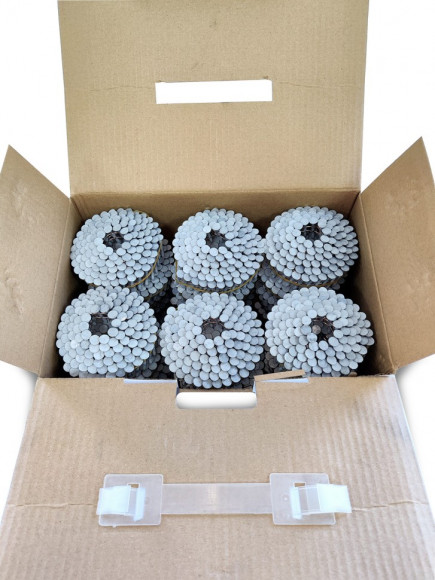 Кровельные гвозди H&H 3.1x32 Ring HDG 3600 шт. в кроробке