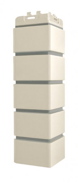 Угол Grand Line клинкерный кирпич Design со швом RAL 7006