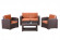 Комплект мебели Rattan Premium 4 венге-оранжевый Комплект мебели Rattan Premium 4 венге-оранжевый