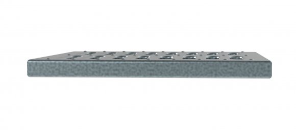 Решетка для дождеприемника Steelot SteeStart 300х300 А15 стальная штампованная сбоку Решетка для дождеприемника Steelot SteeStart 300х300 А15 стальная штампованная сбоку