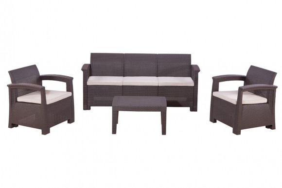 Комплект мебели Rattan Comfort 5 венге