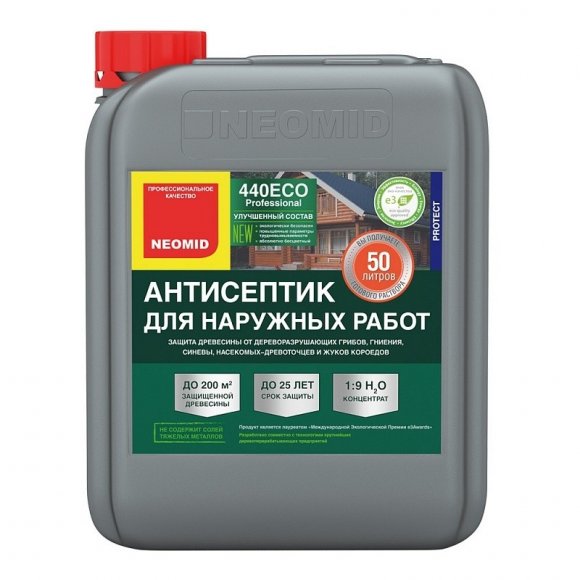 Антисептик для наружных работ Neomid 440 eco Антисептик для наружных работ Neomid 440 eco