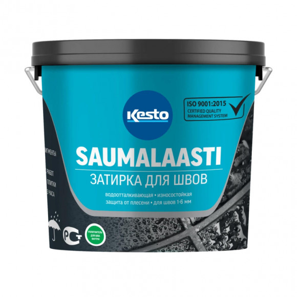 Затирка Kesto Saumalaasti 3 кг. Затирка Kesto Saumalaasti 3 кг.