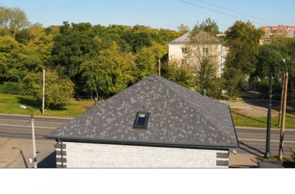 Гибкая черепица Quiet tile Rombica Базальтово серый Гибкая черепица Quiet tile Rombica Базальтово серый