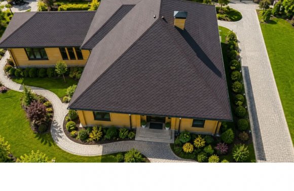 Гибкая черепица Quiet tile Rombica Коричневый Гибкая черепица Quiet tile Rombica Коричневый