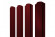 Штакетник Grand Line Прямоугольный Фигурный Полиэстер - double Штакетник Grand Line Прямоугольный Фигурный Полиэстер - double