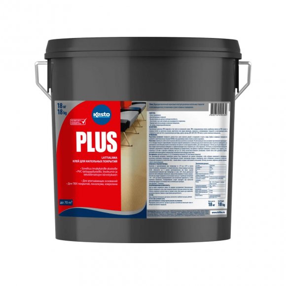 Клей для напольных покрытий KESTO Plus 18 кг Клей для напольных покрытий KESTO Plus 18 кг