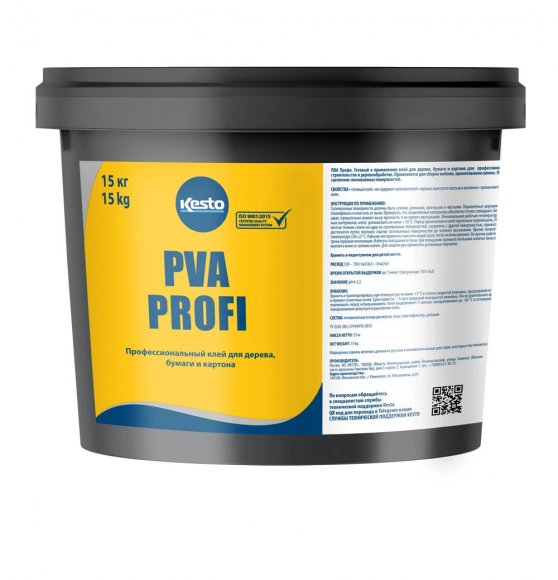 Клей для обоев KESTO Pva Profi 15л