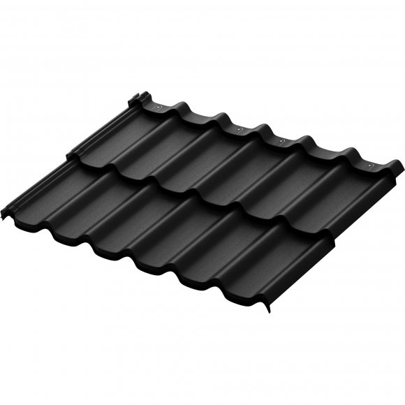 Профиль модульный Аквасистем Стокгольм Polyester Matt 0,45mm 9005 Профиль модульный Аквасистем Стокгольм Polyester Matt 0,45mm 9005
