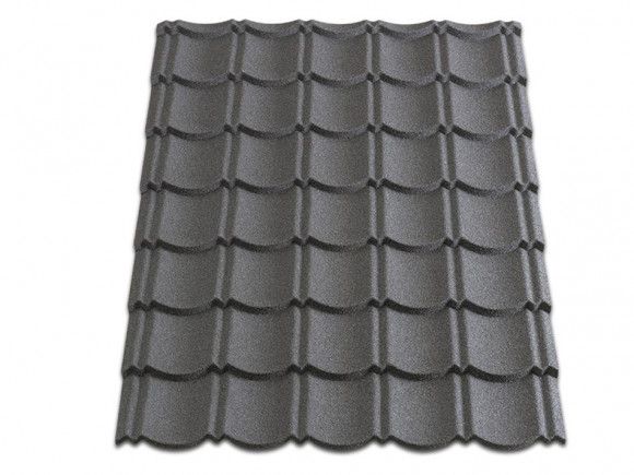 Композитная черепица Metrotile Aquapan Серый Композитная черепица Metrotile Aquapan Серый