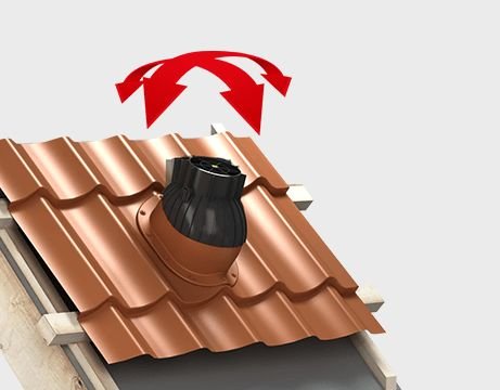 Вентиляционный выход Wirplast WiroVent EVO Е30 (изолированный) Вентиляционный выход Wirplast WiroVent EVO Е30 (изолированный)