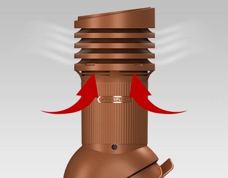 Вентиляционный выход Wirplast WiroVent EVO Е30 (изолированный) Вентиляционный выход Wirplast WiroVent EVO Е30 (изолированный)