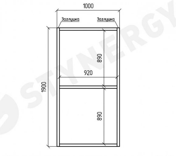 Калитка Stynergy Стандарт 1000х1900 мм