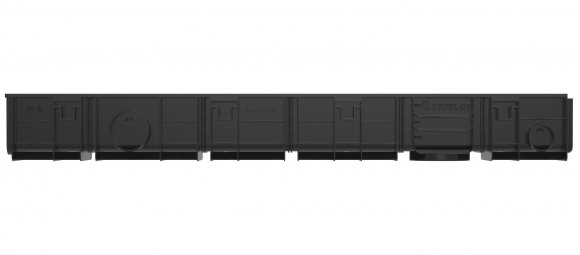 Лоток пластиковый Steelot SteeStart DN100 H120 сбоку
